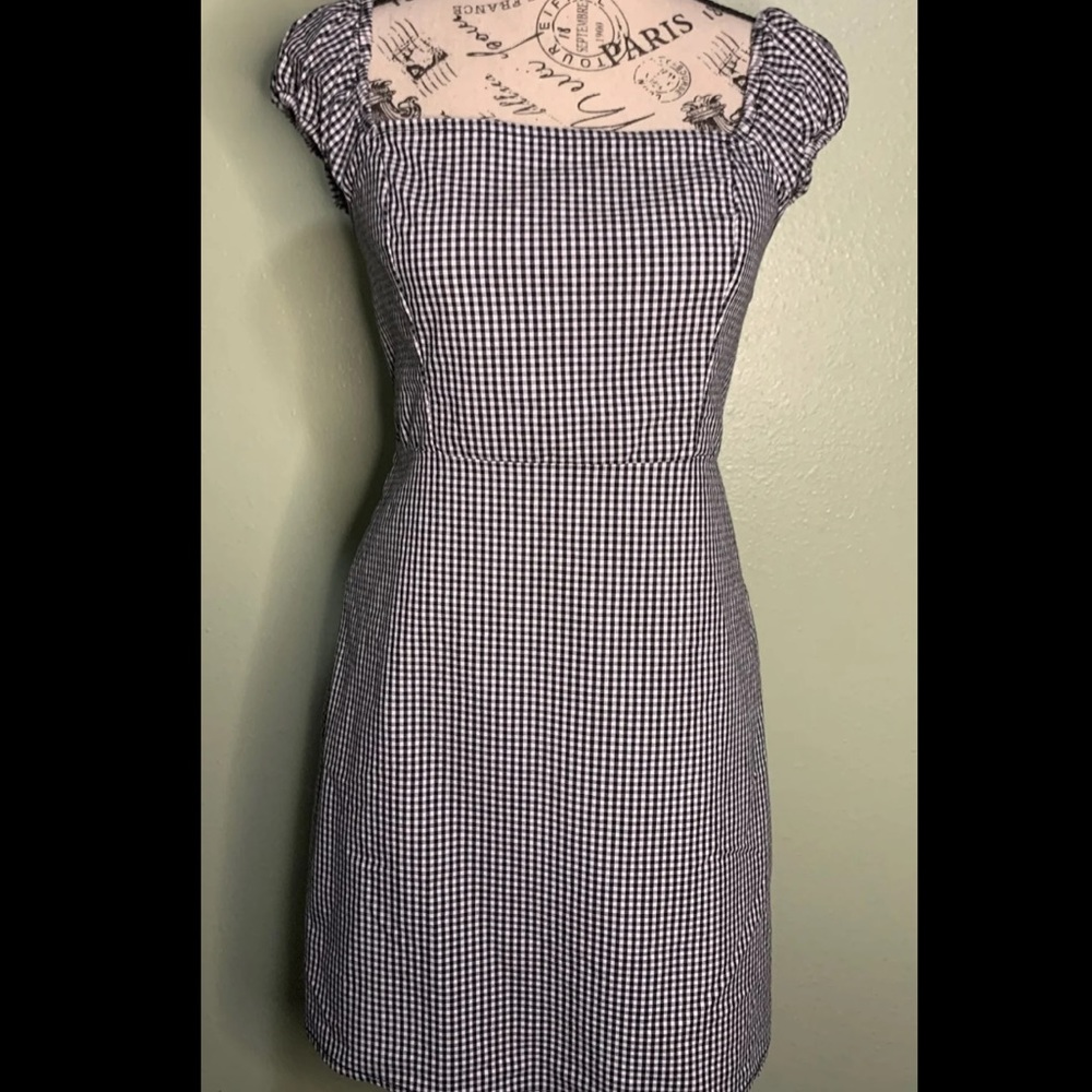 garage gingham dress